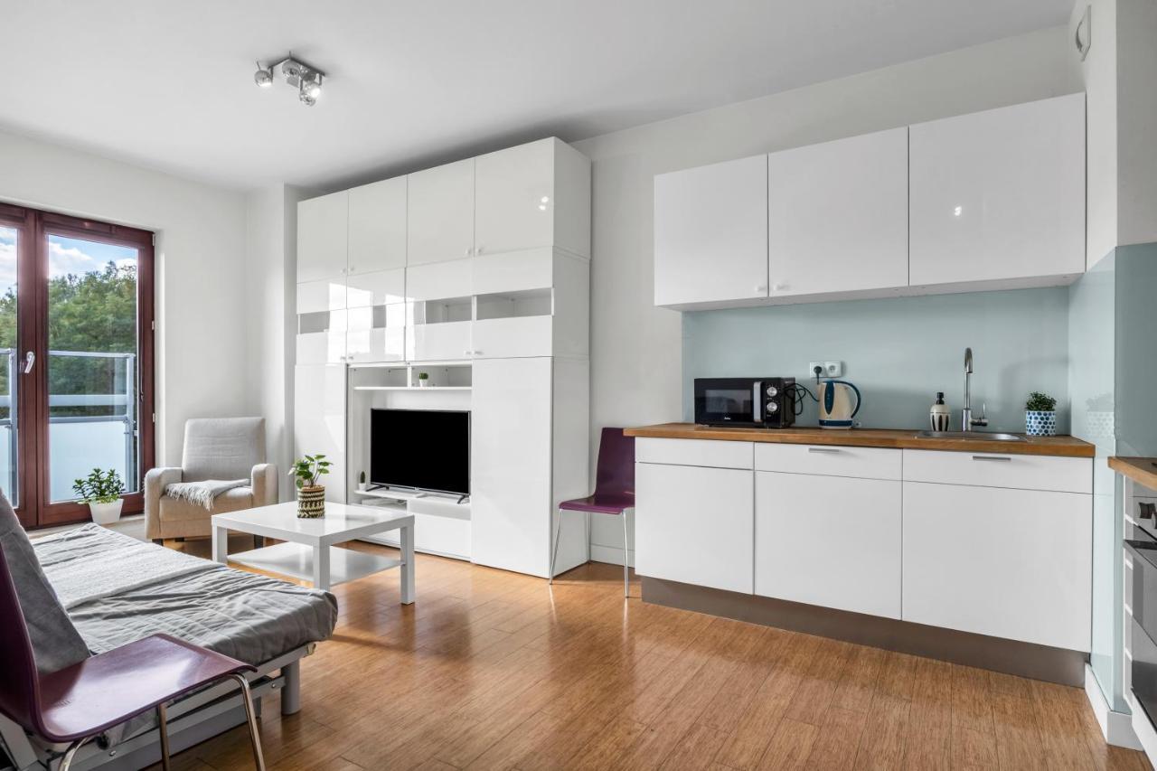 1Br New Apt 20Min Centre Parking Warszawa Eksteriør bilde