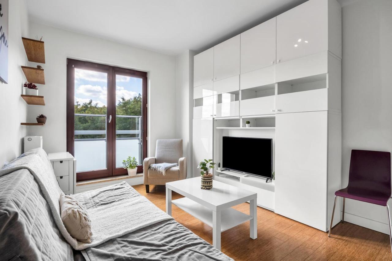 1Br New Apt 20Min Centre Parking Warszawa Eksteriør bilde